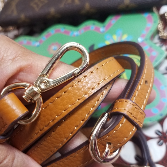Vachetta Crossbody Leather straps Replacement - Picture 7 of 10